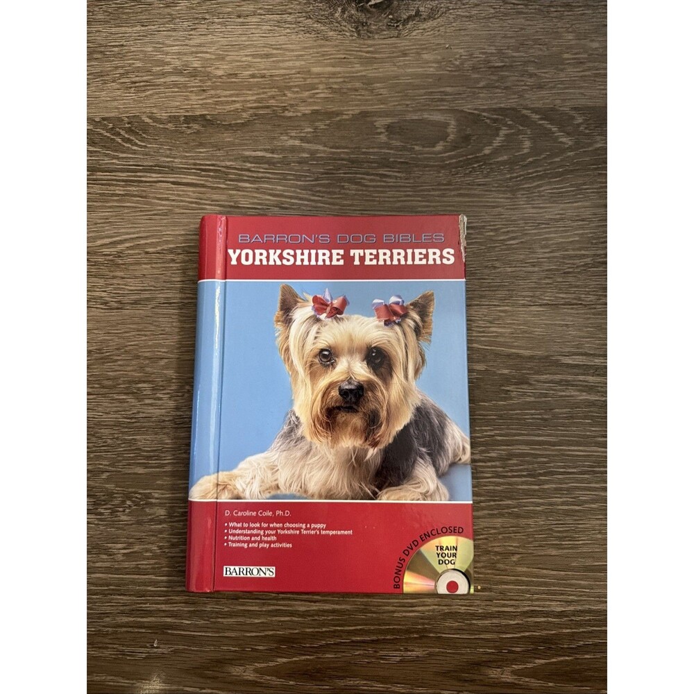 Yorkshire Terriers Barron's Dog Bible With Train Your Dog CD